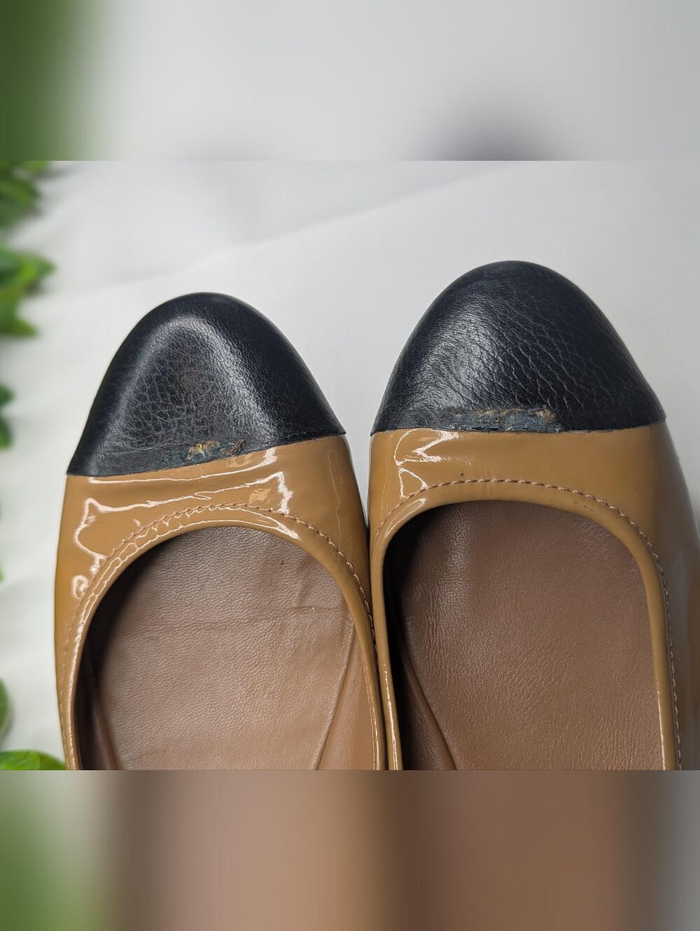 Tory Burch Cap Toe Flats Women's Size 11 - Picture 4 of 16